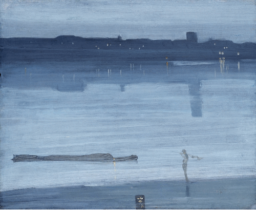 Whistler Nocturne Blue And Silver Glitch
