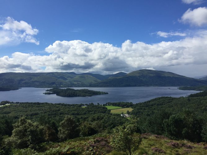 Loch Lomond from Cashel Wood