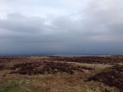 moor clouds on a dull day