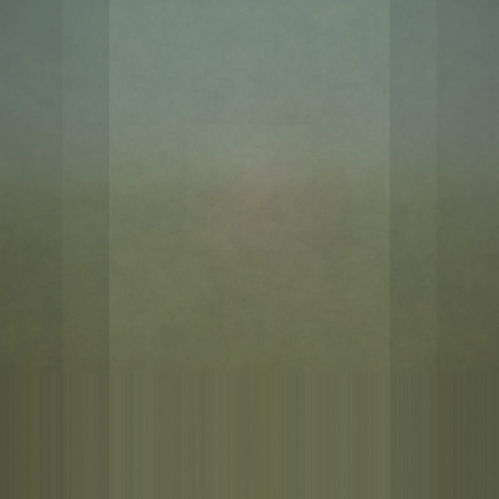 An abstract gradient of green and blue tones with vertical bands.